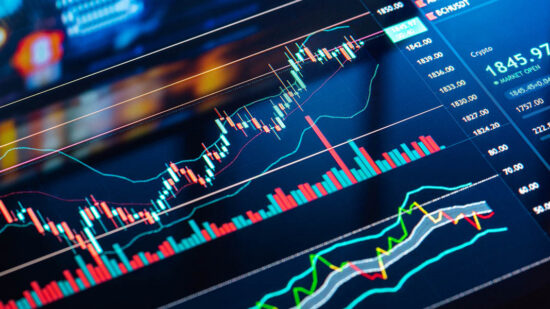 Trading Charts on a Display